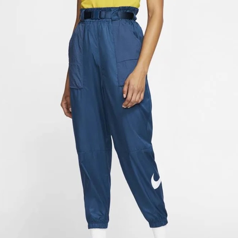 WOMENS NIKE NSW SWOOSH WOVEN PANTS SIZE SMALL